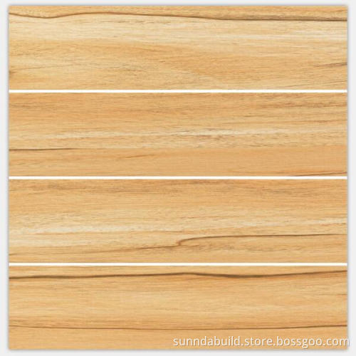 creative beautiful elegant wooden glazed ceramic floor and wall tiles in China